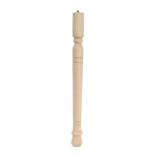 Patte de table « Époque coloniale » en bois, 8"
