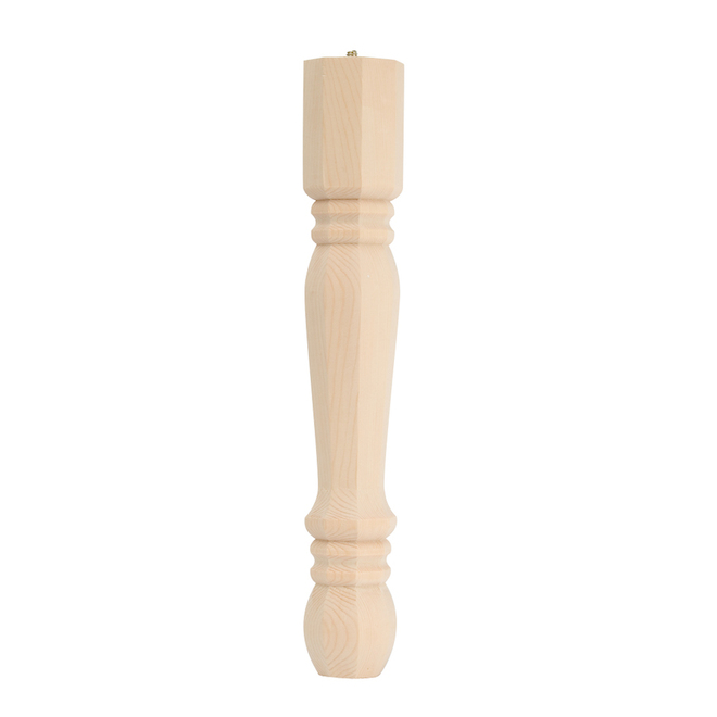 Patte de table de style traditionnel