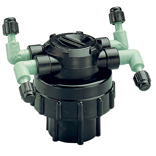 4-Port Adjustable Manifold - 1/4"