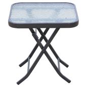 Patio Side Table - Square - Folding - 18