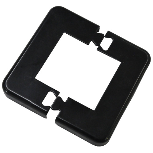 Railing Base Plate Cover - Black