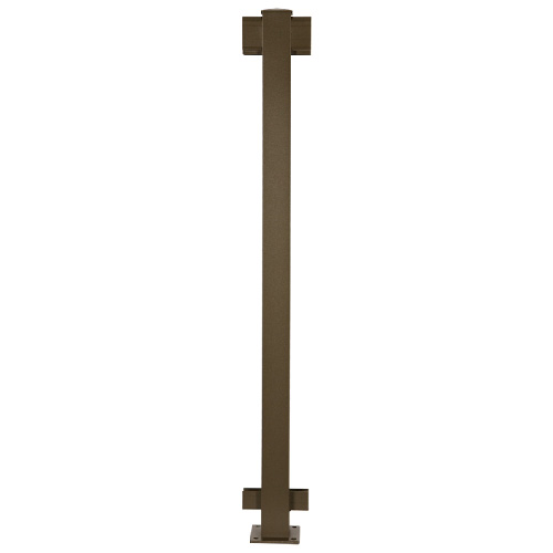 Railing Line Post 42" - Bronze