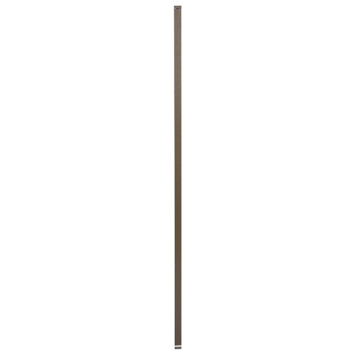 Aluminum Straight Fence Picket 24-Pack - Bronze