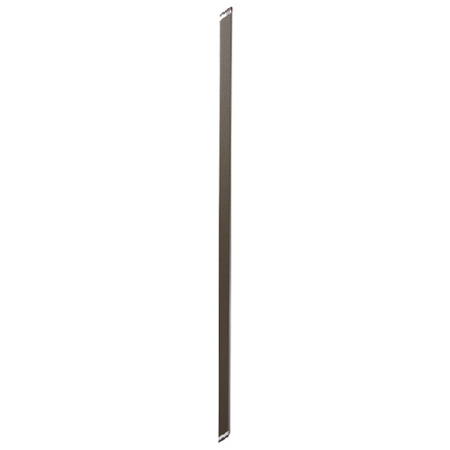 Aluminum Straight Fence Picket 12-Pack - Bronze