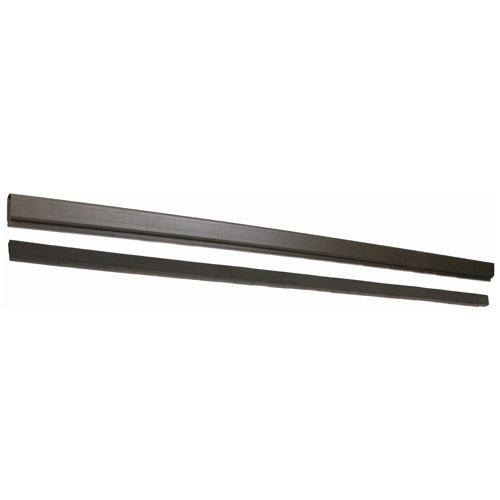 Exterior Top and Bottom Railings 8' - Bronze