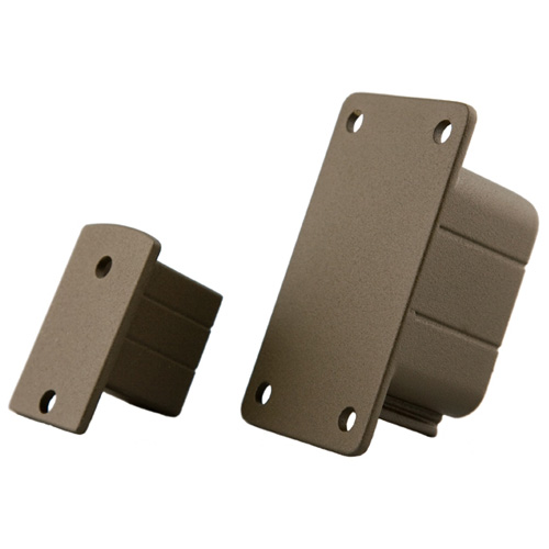 Supports de montage mural pour rampe, bronze