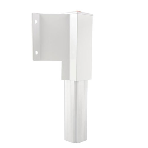 Support latéral de rampe, blanc