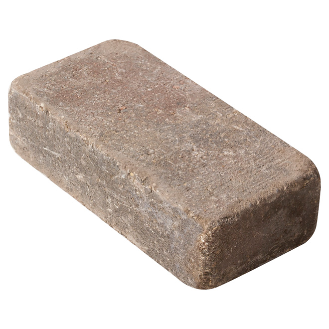"Roman" Paving Stone 8 1/4" x 4 1/8" - Antique Brown