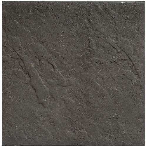 "Dynasty" Square Patio Stone 15 3/4"- Charcoal