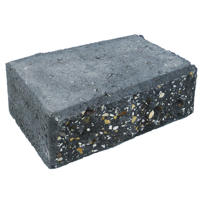 StackStone 90-Degree Wall Corner Block - Charcoal