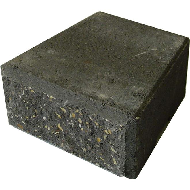 Couronnement « StackStone » pour mur 4 po x 8 po, charbon