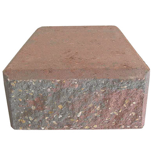 Couronnement « StackStone » pour mur de 4 po x 8 po, gris