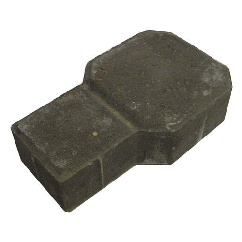 Paving Stone 8 7/8" x 5 3/8" - Charcoal
