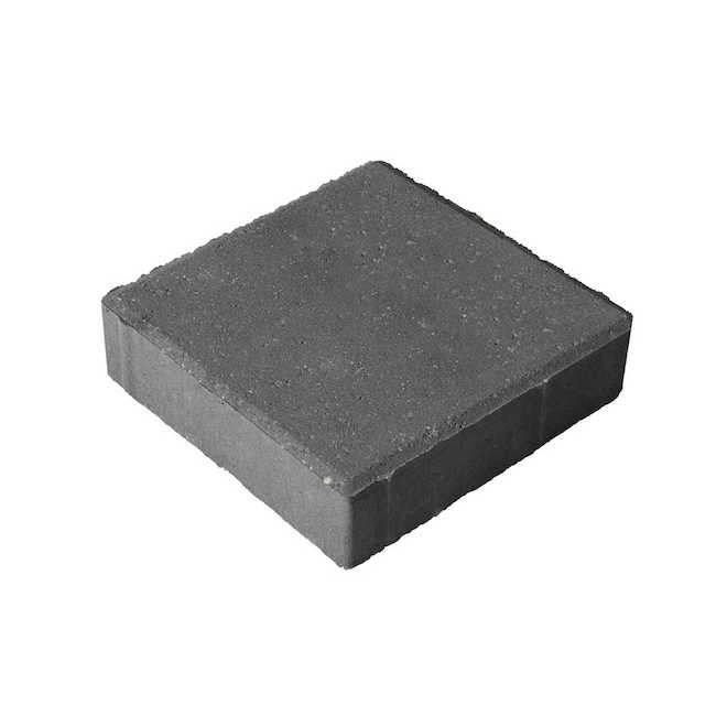 "Double Holland" Paving Stone 8" x 8" - Charcoal