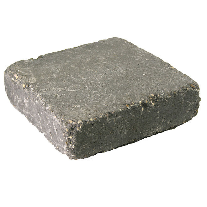"Roman Euro" Paving Stone 9" x 9" - Charcoal
