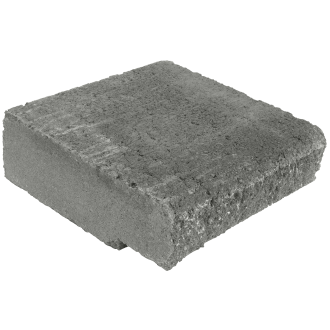 "Allan Block (AB) Jumbo" Wall Cap - Charcoal