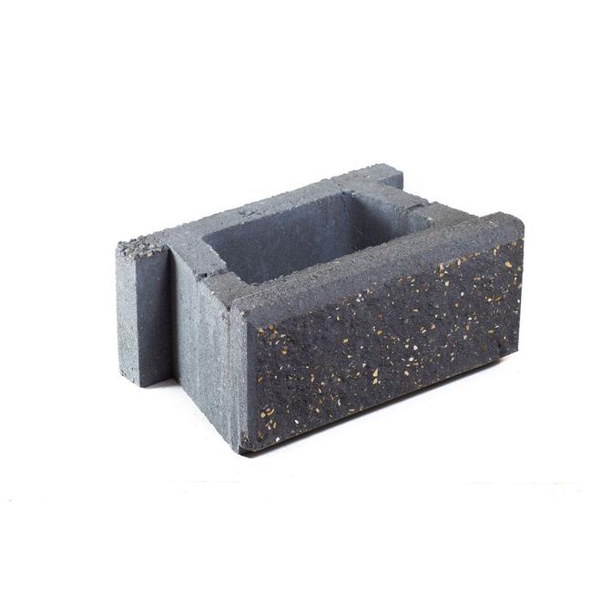Bloc de mur « Allan Block (AB) Classic », anthracite