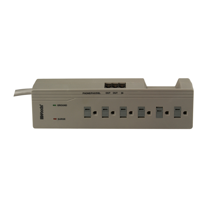 6-Outlet Power Bar