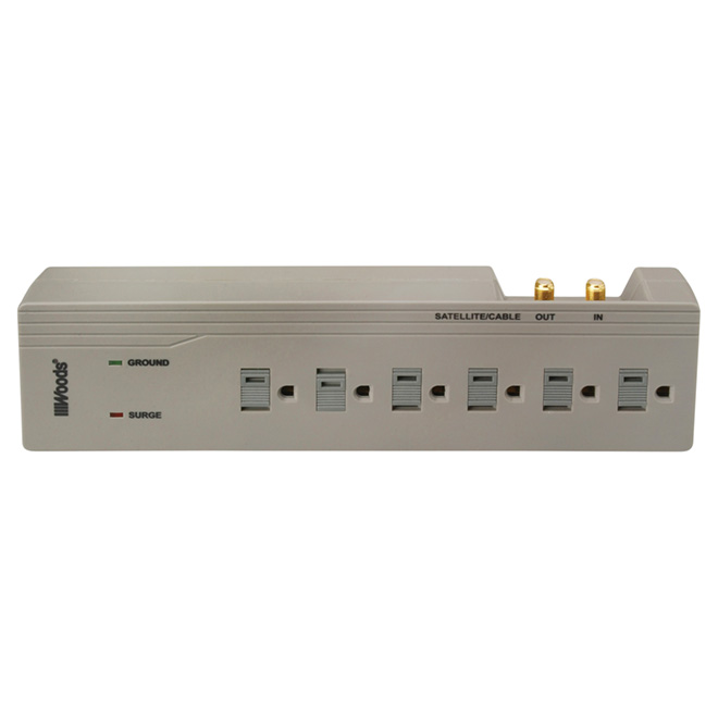 6-Outlet Power Bar