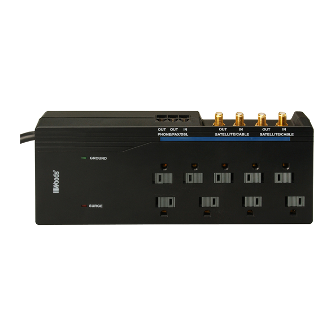 9-Outlet Power Bar