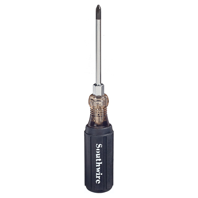 Tournevis Phillips no 2, tige ronde de 4"