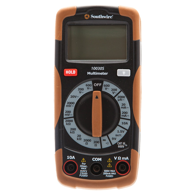 Manual Ranging Multimeter Cat III