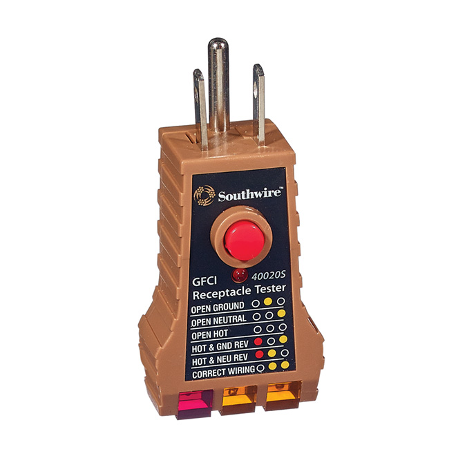 GFCI Receptacle Tester