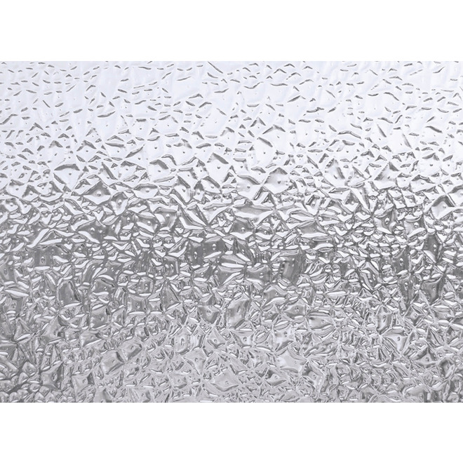 Pellicule électrostatique, glacier, 11,5" x 78", clair