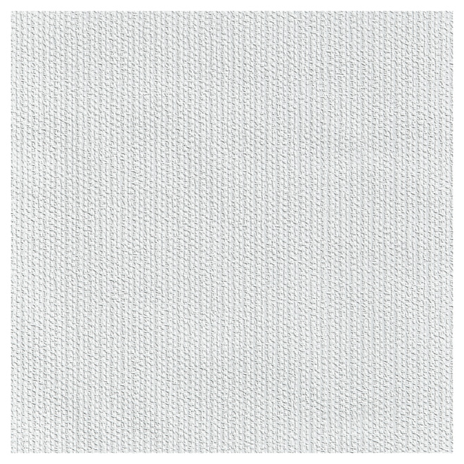 Paintable Woven Straw Wallpaper - 20.5" x 33' - White