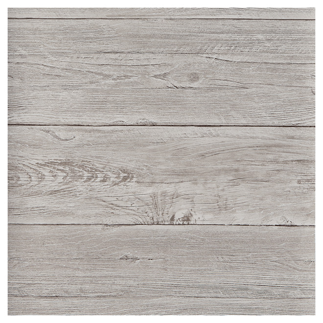 Wallpaper - Distressed Wood - 20.5" x 33' - Grey