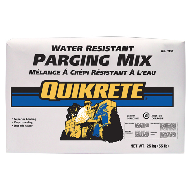 Mélange à crépi imperméable «Quikrete» 25 kg