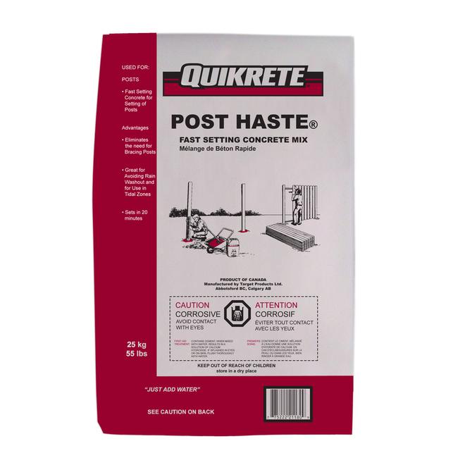 Fast Setting Post Haste® Concrete Mix - 25 kg