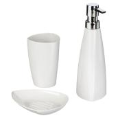 3-Piece Countertop Bathroom Accessory Set