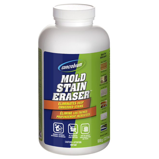 "Mold Stain Eraser" Cleaner