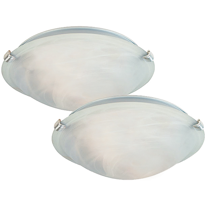 Set of 2 Ceiling Fixtures - 12