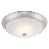 Dimmable Flush-Mount Light - LED - Brushed Nickel