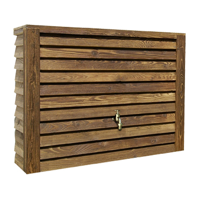 "Woody" Wall Tank Rainwater Collector - 350 L