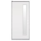 Exterior Steel Door with 1 Glass Panel - Left - 32