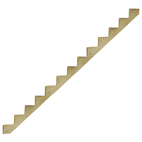 13-Step Pressure-Treated Stair Stringer - 143"