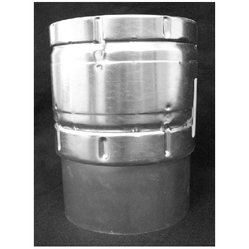 Draft hood connector