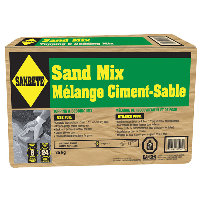Portland Cement and Sand Mix - Type 10 - 25 kg
