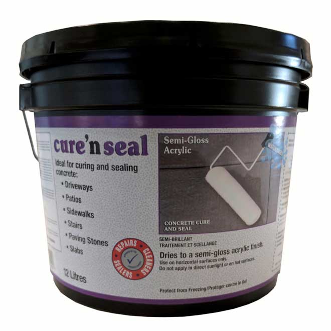 Concrete cure and seal