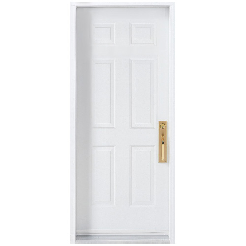 Porte en acier 6 panneaux