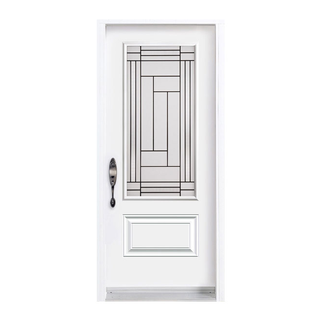 Porte en acier «Louisbourg», droite