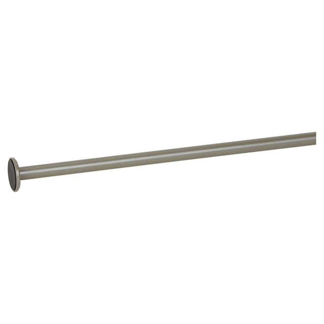Tension Curtain Rod - 28" to 48" - Satin Nickel