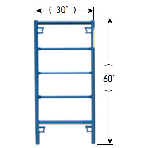 Scaffold - Steel Scaffolding 30 x 60 in