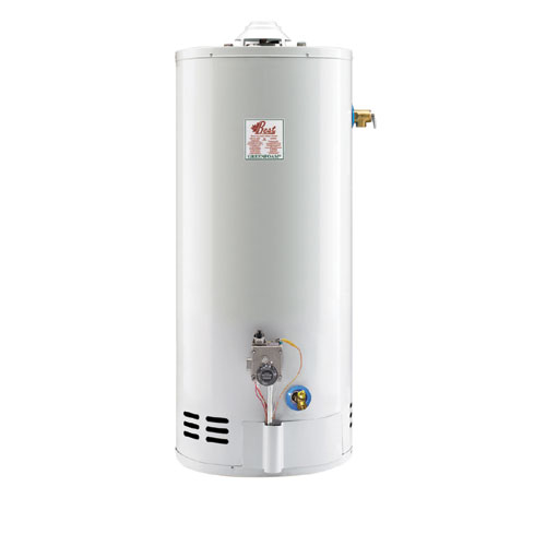 Chauffe-eau au gaz 30 gal, 30 000BTU, blanc