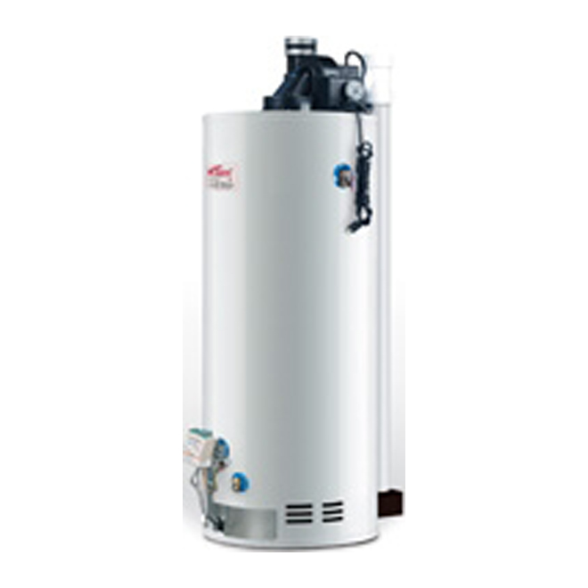 Gas Water Heater 40 Gal - 38 000 BTU - White