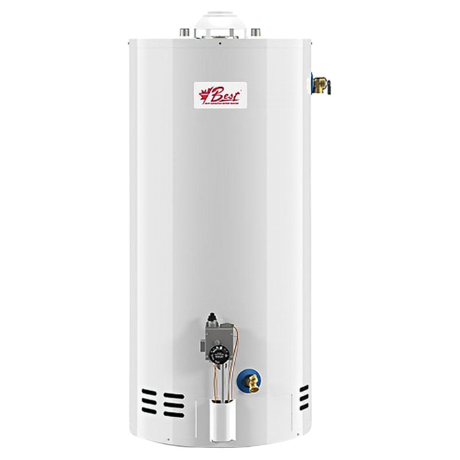 Chauffe-eau au gaz naturel, 50 gallons