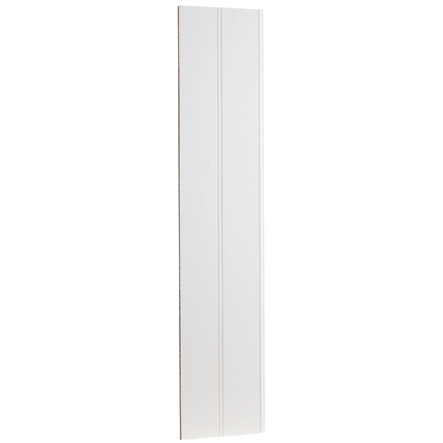 Lambris demi-mur cannelé en MDF